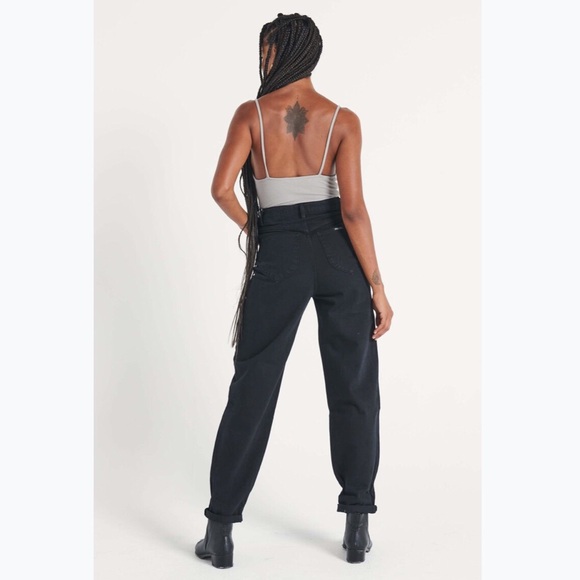 NEW ROLLA’S Genie Black Barrel Leg Jeans | size 24 - Picture 3 of 6